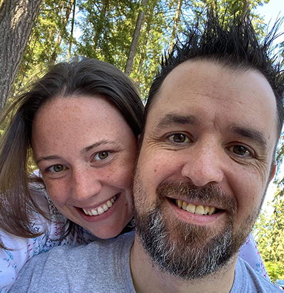 Wife and me